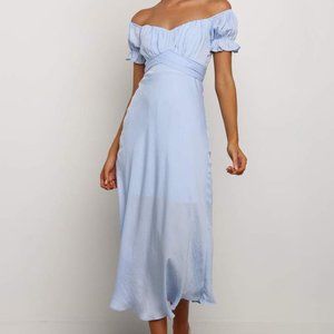 BNWT SOLD OUT - Oralie Dress Off the Should Midi